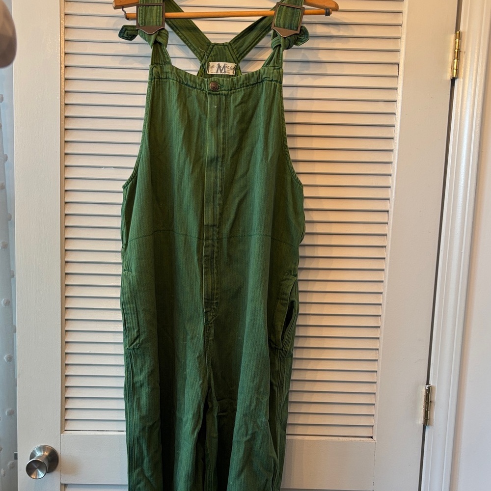 We The Free Olive Green Jumpsuit